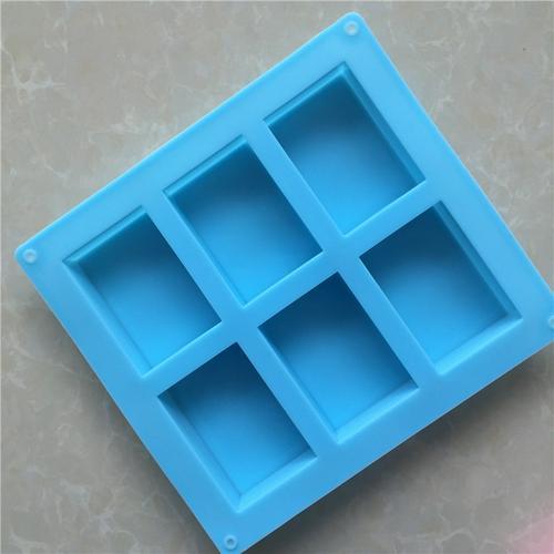 1Pcs Silicone Pudding Candy Mold 4/6/24 Cavity Square Silicone Soap Mold Handmade Candle Decorating Mould Soap Craft Supplies