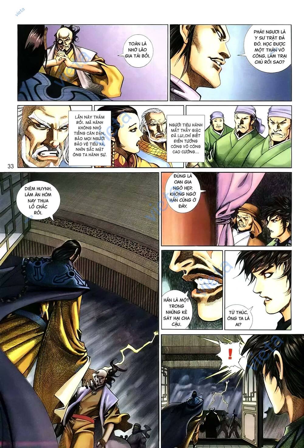 tuyết sơn phi hồ - mã vinh thành chapter 7 11