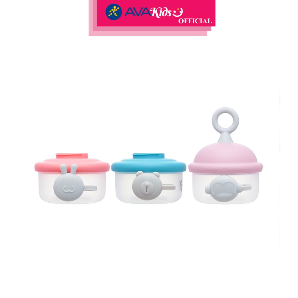 Hộp chia sữa 3 ngăn bằng nhựa PP, silicone Galena GA-MC1 300 ml - Hàng Chính Hãng