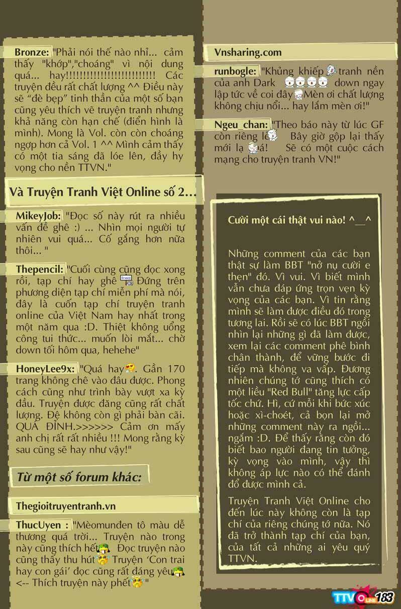 tạp chí truyện tranh việt nam online - ttvo chapter 3.2 103