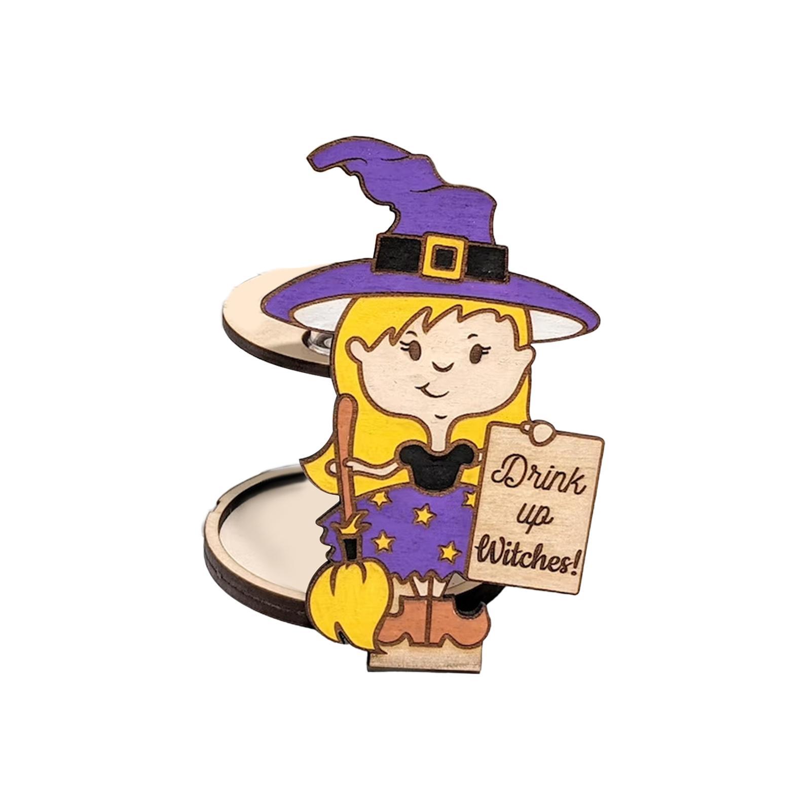 Halloween Mini Bottle Stand Countertop Mini Halloween Rack