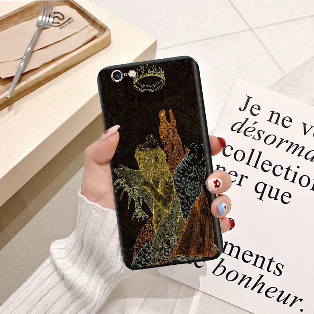 Ốp lưng điện thoại iPhone 6 Plus viền silicon dẻo TPU  hình Phong Thời Trang - Hàng chính hãng