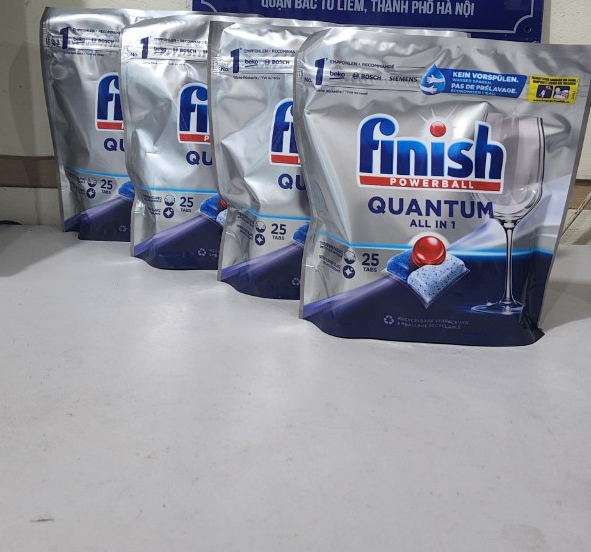 Viên rửa bát Finish Quantum cao cấp 100 viên