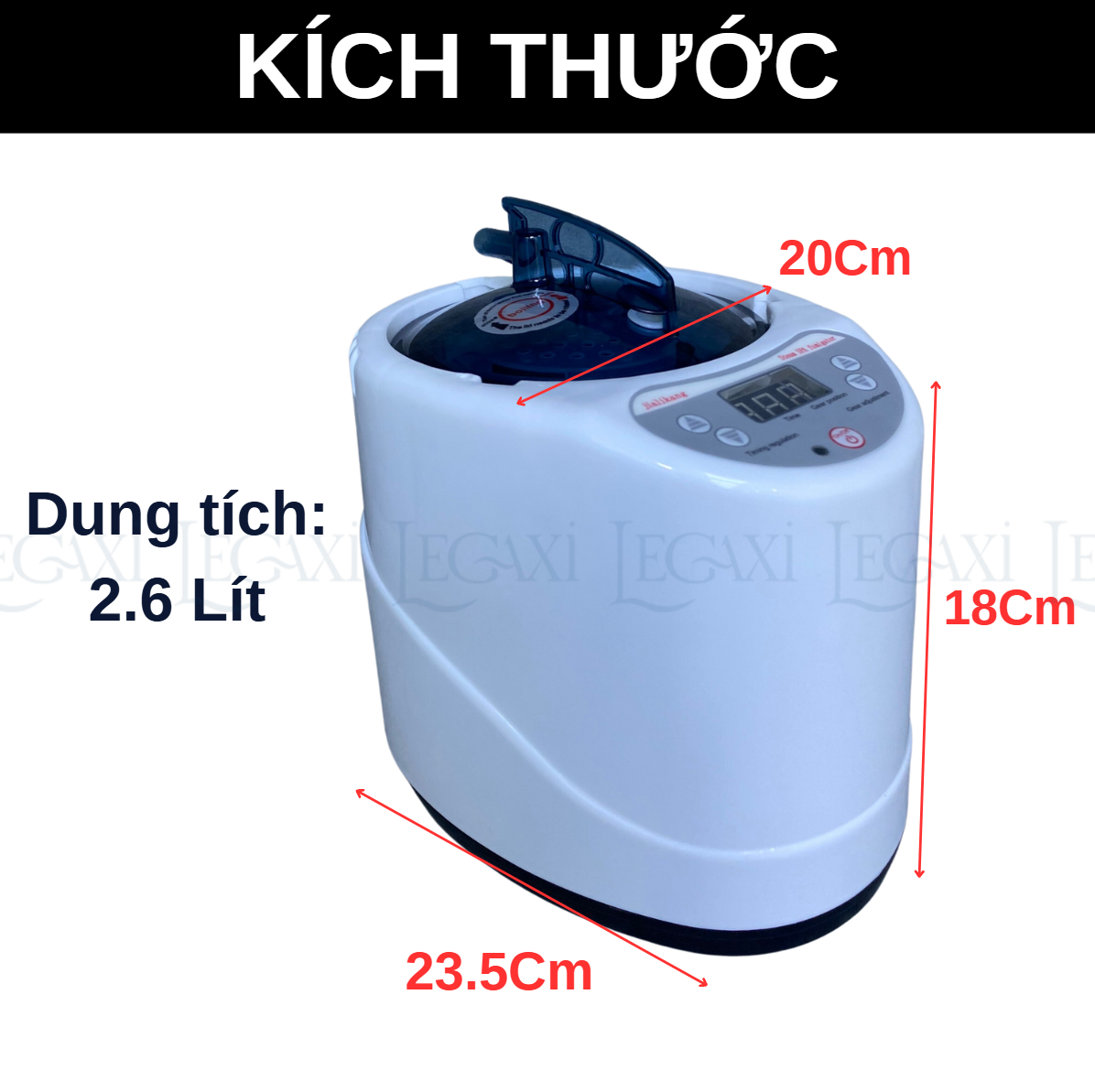 Nồi xông hơi điện tại nhà xông hơi khử trùng thư giãn Spa tại gia tích hợp remote điều khiển từ xa Legaxi