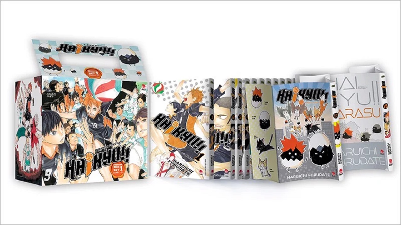 Sách - Haikyu!! Premium (boxset 1 - tập 1 đến tập 15)