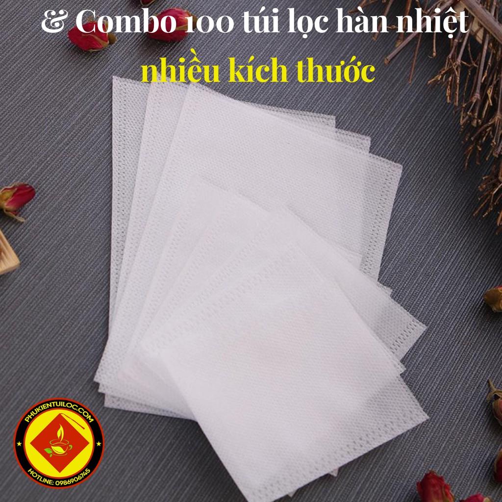 TÚI LỌC VẢI KHÔNG DÂY BUỘC 100 TÚI/SP ( ĐỦ KÍCH THƯỚC)-Phukientuiloc