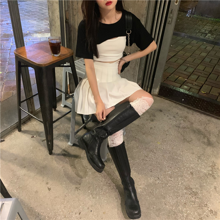 Áo hai dây Ulzzang Quảng Châu ATB27