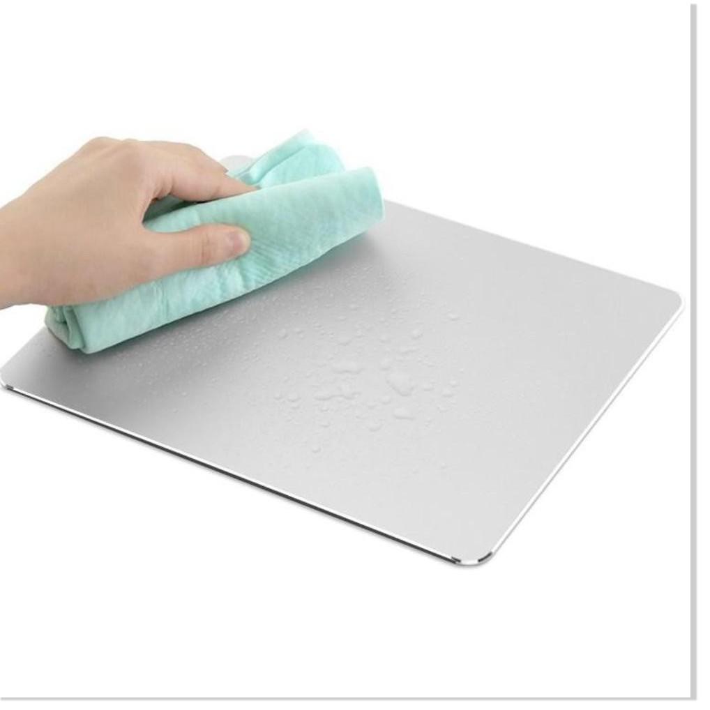 Miếng Lót Chuột chất liệu Nhôm Aluminum Mouse pad 220x180mm