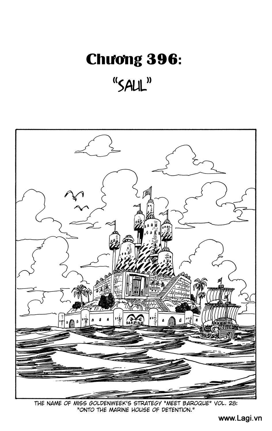 One Piece Chapter 396 - Trang 1