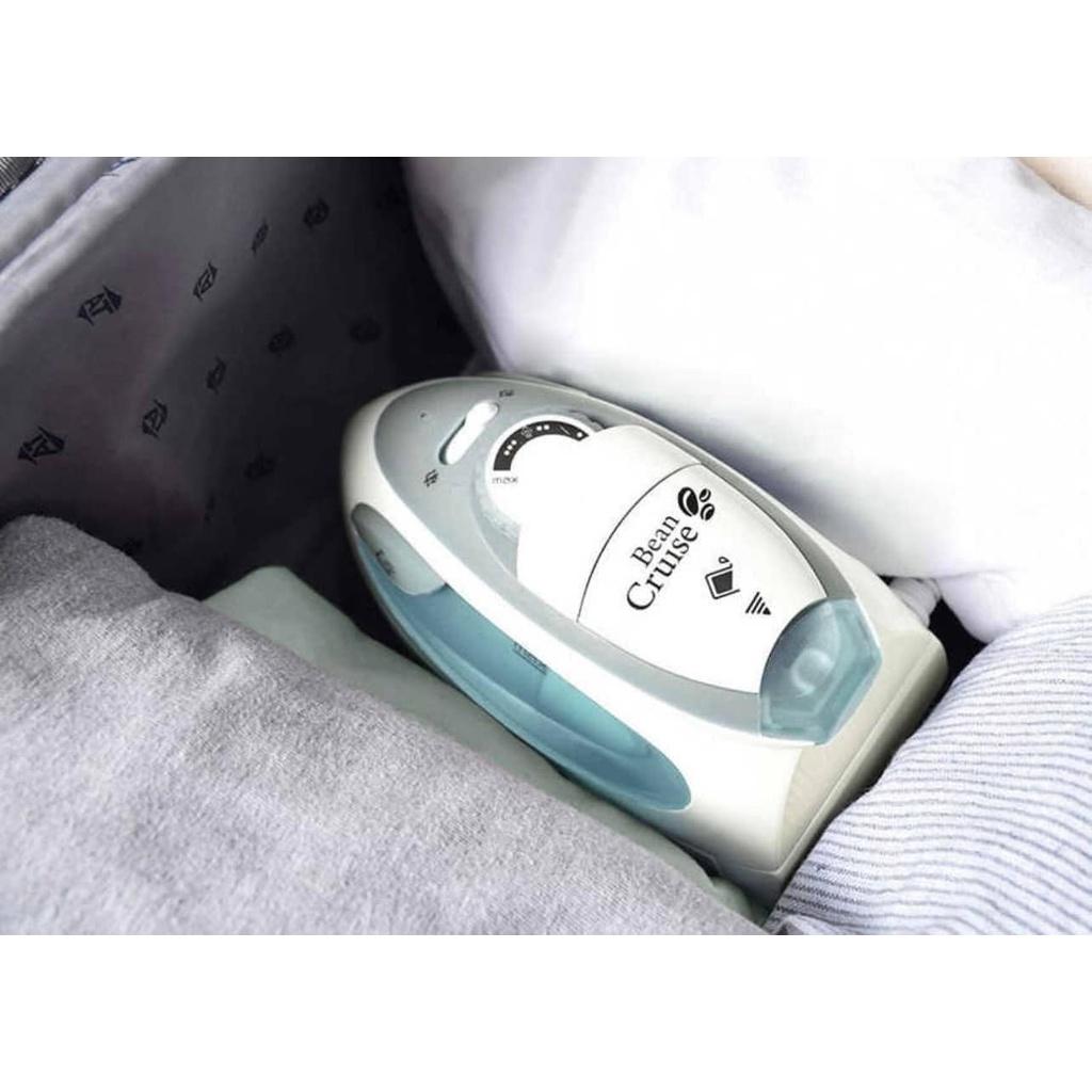 Bàn Ủi Hơi Nước Mini Cầm Tay BEAN CRUISE, Bàn Là Du Lịch, Công Suất 900W, 3 Mức Nhiệt, Nhập Hàn Quốc, BH 12 Tháng