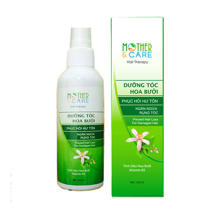 Xịt dưỡng tóc hoa bưởi Mother Care 120ml