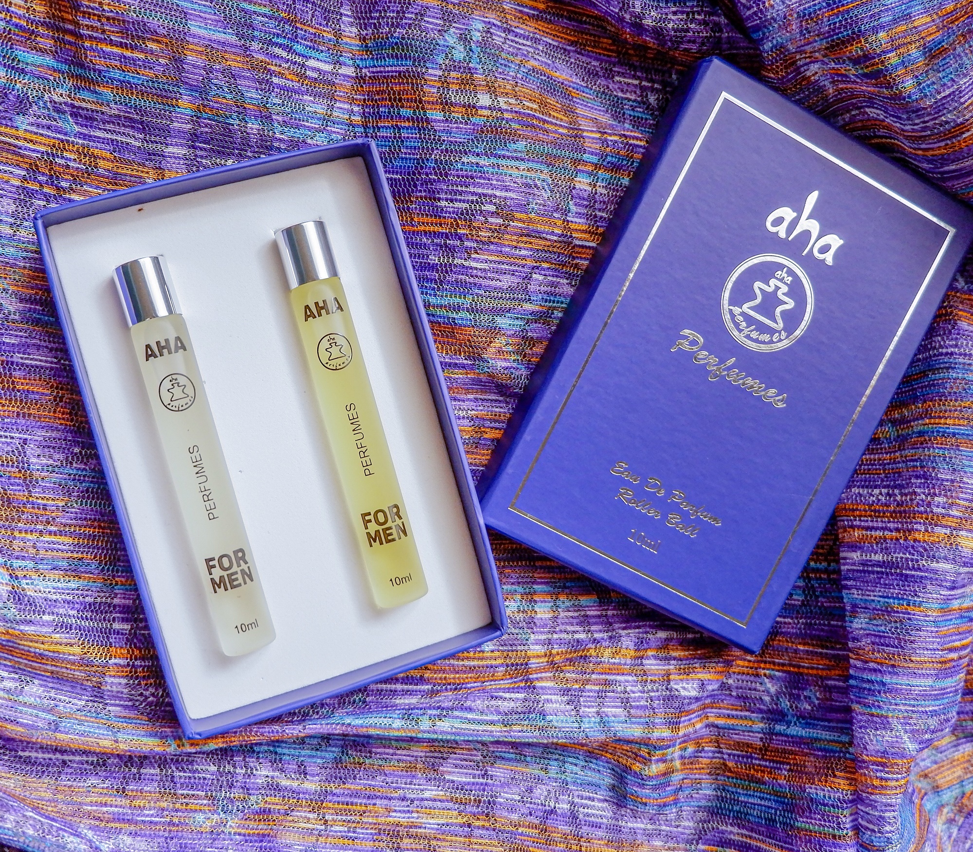 Set 02 nước hoa nam AHA998 &amp; AHA999 (Allure Sport và Bleu) AHAPERFUMES 10ML