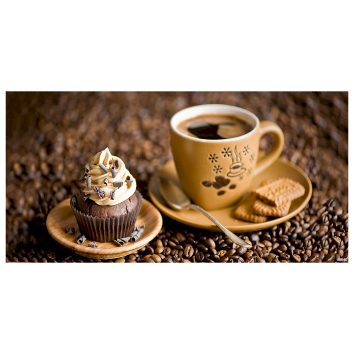 Tranh trang trí tiệm cà phê và bánh GDT-31