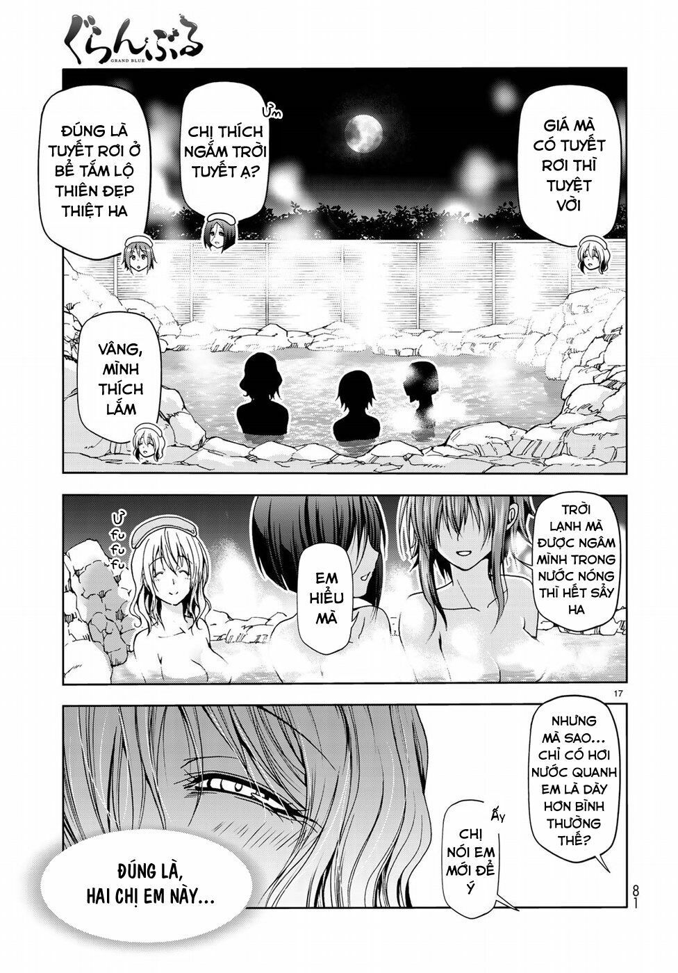 cô gái thích lặn - grand blue chapter 49 17