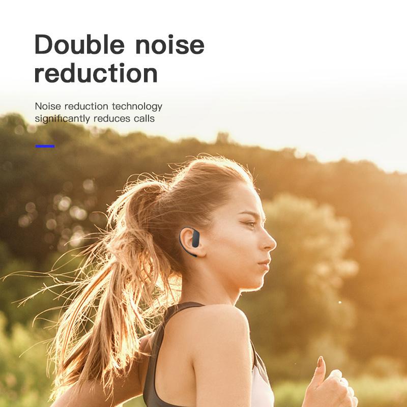 Tai Nghe Không Dây Tai Nghe Fone Bluetooth 5.0 TWS Tai Nghe Tai Nghe Nhét Tai Thể Thao Stereo Tai Nghe Chống Nước Cho Xiaomi Huawei Iphone