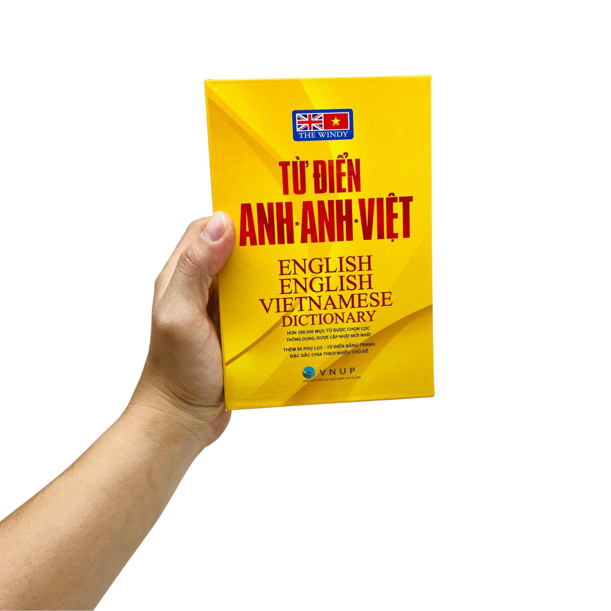 Sách - Từ Điển Anh-Anh-Việt 350000 Từ (Tái Bản 2025) - ảnh 10