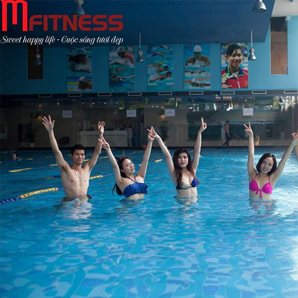 M Fitnsee Club - Trải Nghiệm 01 Buổi Bơi Chuẩn 5 Sao Không Giới Hạn Thời Gian Bơi