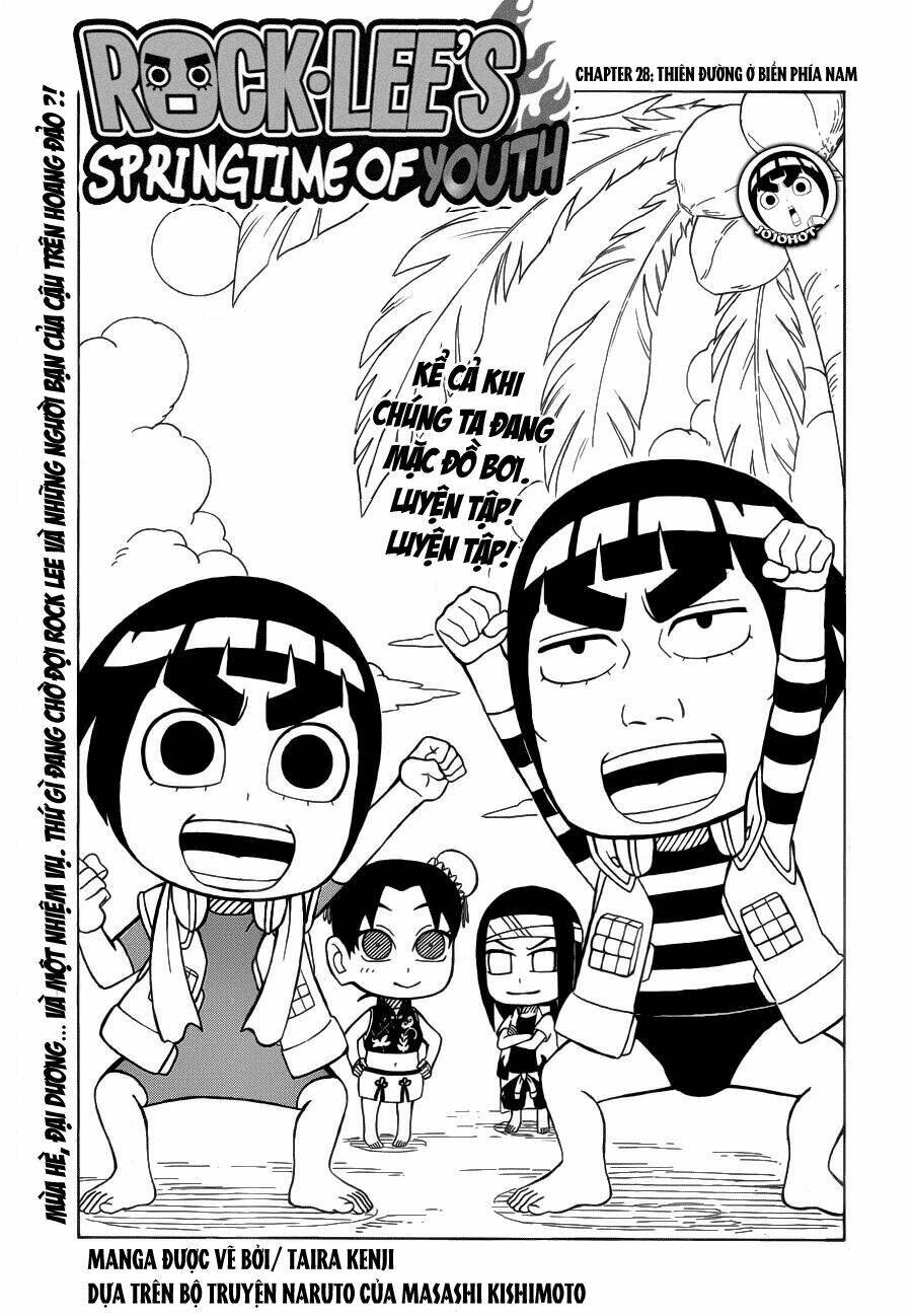 cửu vĩ hồ ly ngoại truyện rock lee chapter 28 3