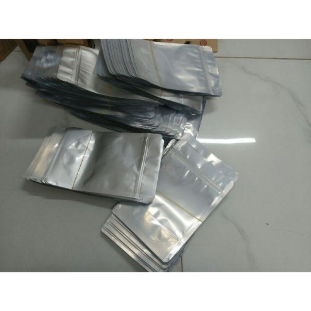 100GR TÚI ZIP BẠC