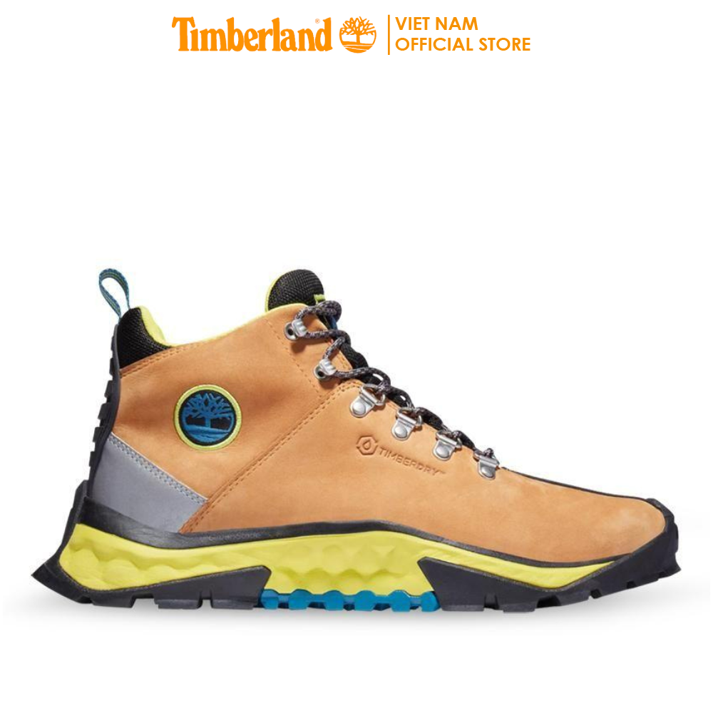 Giày Thể Thao Cổ Cao Nam Timberland Solar Ridge Mid WP Wheat Nubuck TB0A2EMJ24