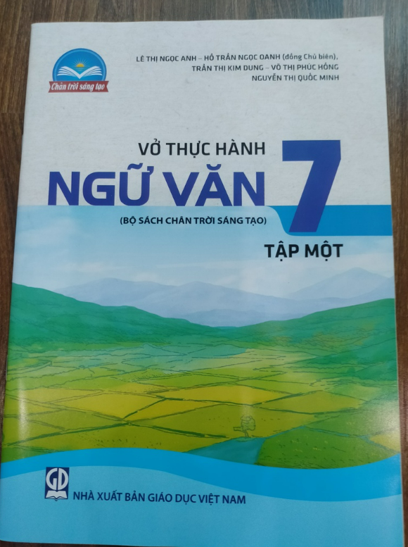 Sách - Combo Vở thực hành Ngữ văn 7 - tập 1 + 2 (Bộ sách Chân trời sáng tạo)