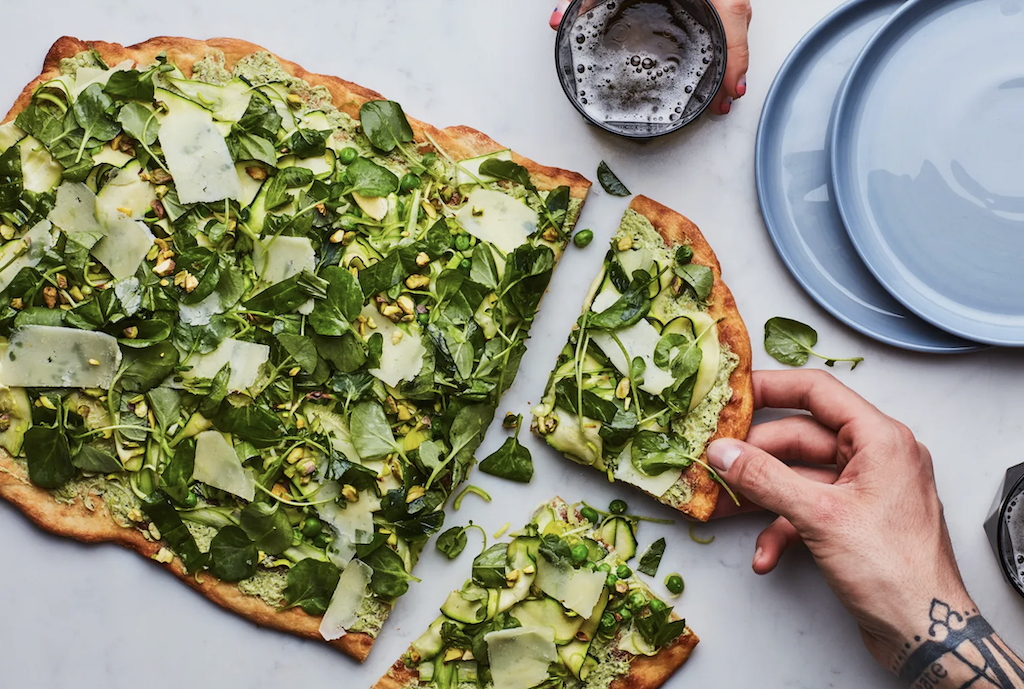 SỐT PESTO BASIL - PHÔ MAI Ý CHO MÓN PASTA - PIZZA - SPAGHETTI - SALAD 365 by Whole Foods Market, Non GMO, 185g (6.5 oz)