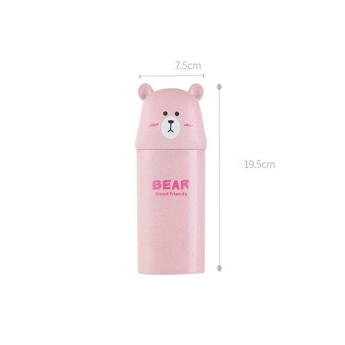 Hộp Đựng Bàn Chải Và Kem Đánh Răng Hình Gấu