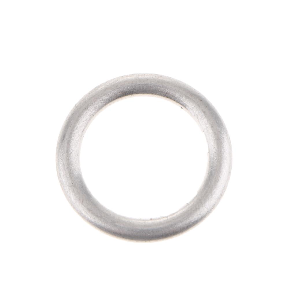 50 Pieces Car Oil Drain Plug Gaskets N0138157 for Audi S4 A4 Q5 VW Touareg