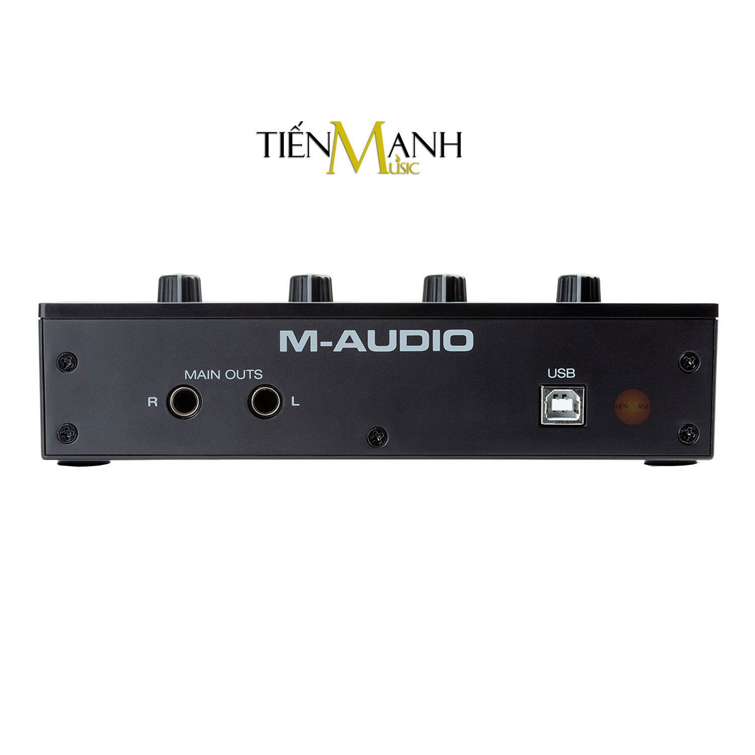 Hình ảnh Soundcard M-Audio M-Track Duo - Bộ Thu Âm Thanh Và Livestream MAudio MTrack Audio Interface Sound Card M Track Hàng Chính Hãng - Kèm Móng Gẩy DreamMaker