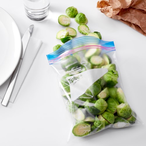 TÚI ZIPLOC ĐỰNG THỰC PHẨM CỦA MỸ ZIPLOC SANDWICH 125 TOTAL BAGS