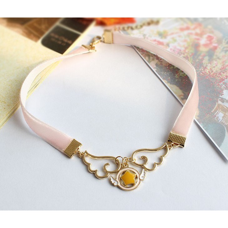 Vòng choker đeo cổ Sakura Thủ Lĩnh Thẻ Bài mẫu 1