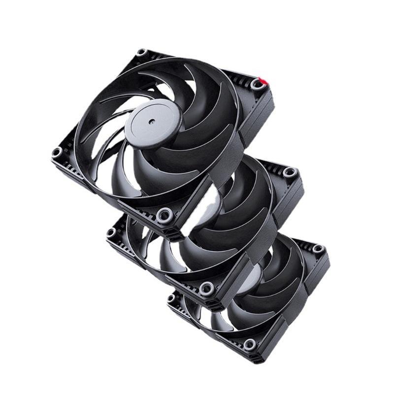 Khung Quạt Tản Nhiệt 4 Pin Màu Đen Phanteks PWM 9 Lưỡi Đen Chuyên Dụng
