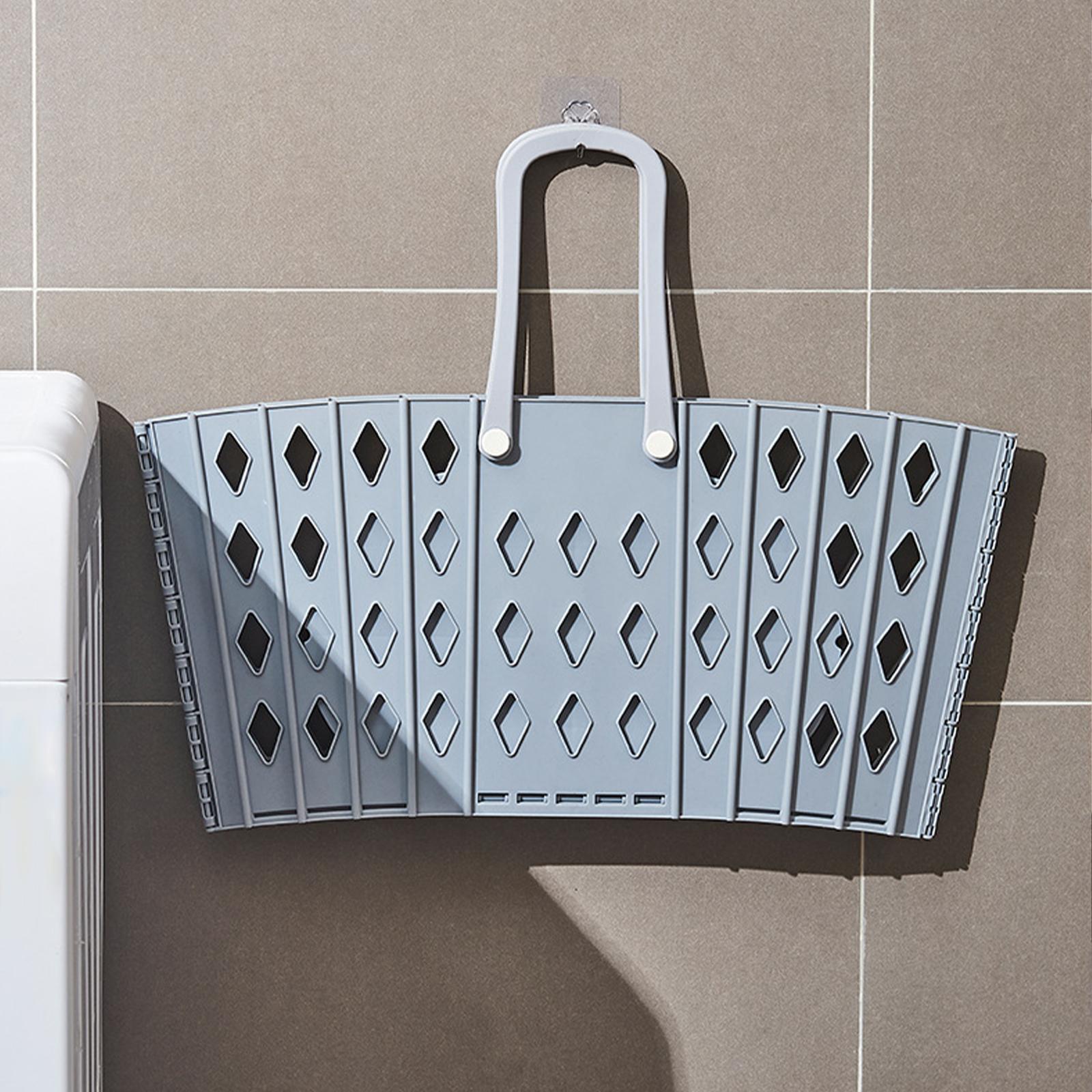 Laundry Basket Hamper Storage Organizer Basket for Dorm Bathroom Living Room
