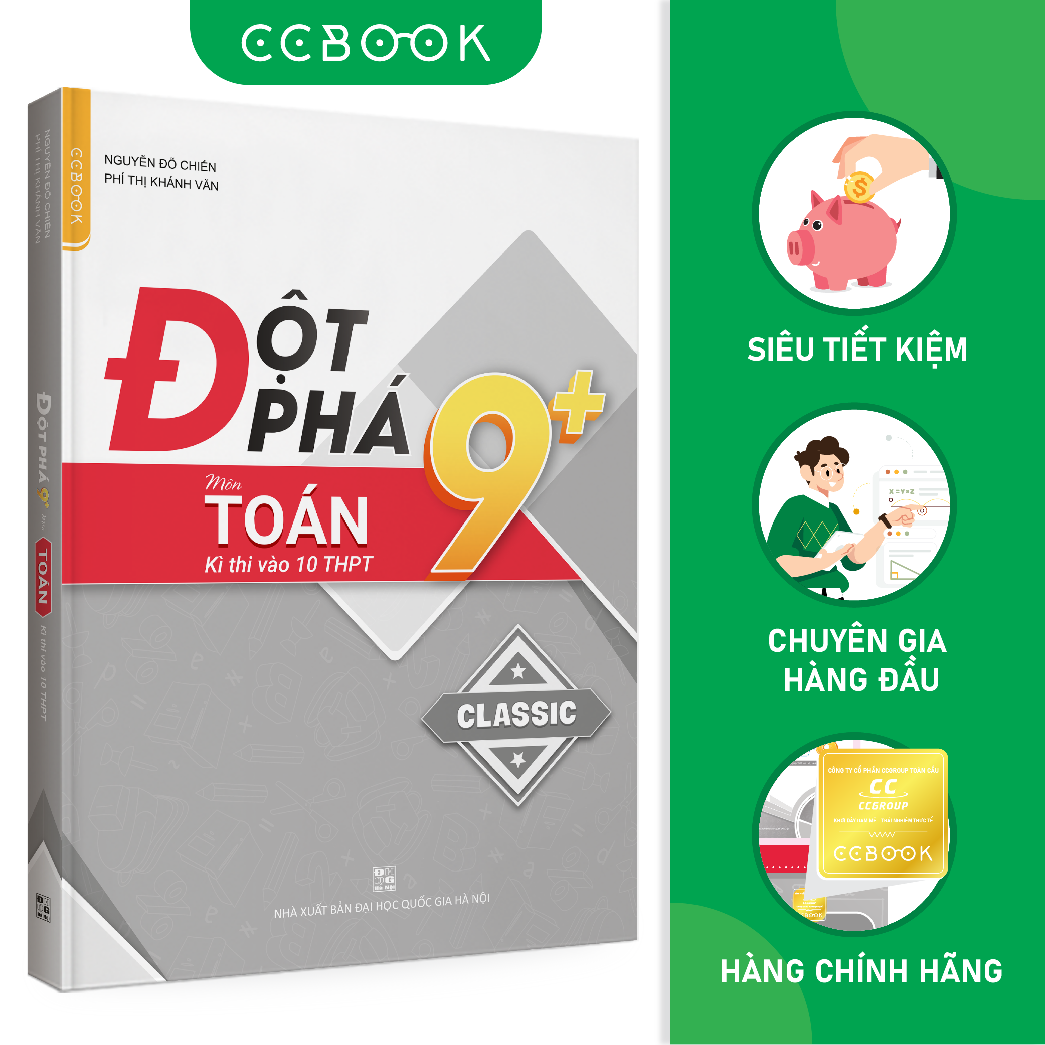 Đột phá 9+ môn Toán kì thi vào 10 THPT (Classic)