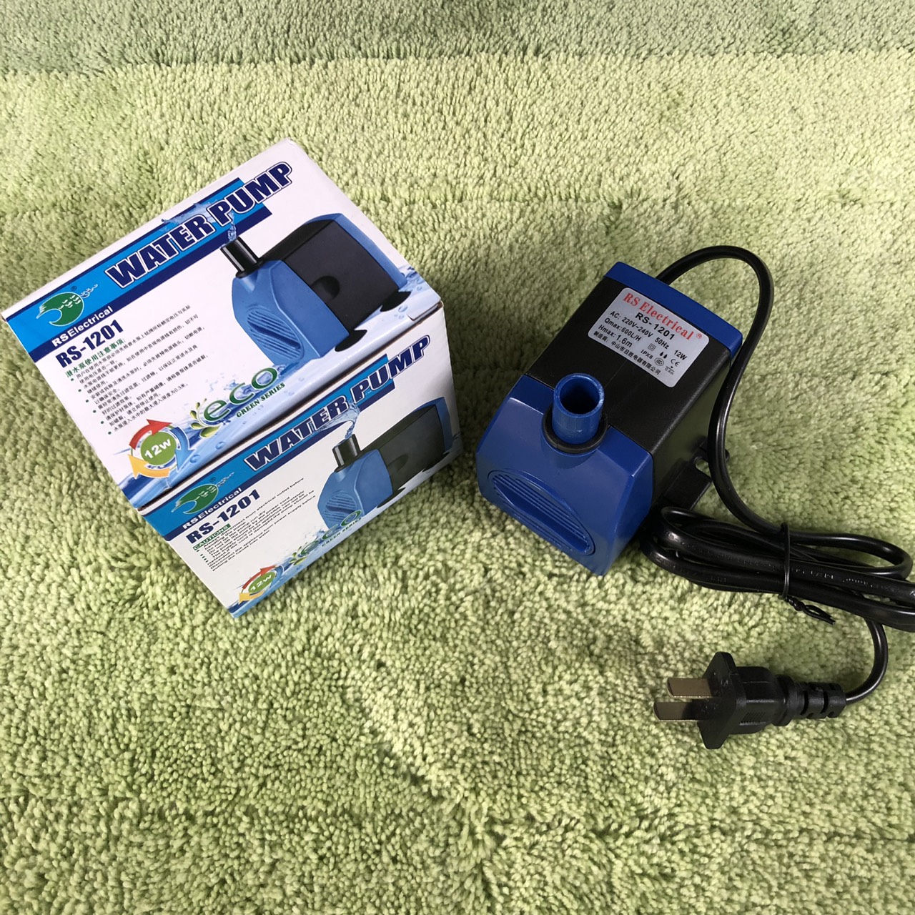 Máy bơm nước bể cá RS-1201, hàng cao cấp nhỏ gọn