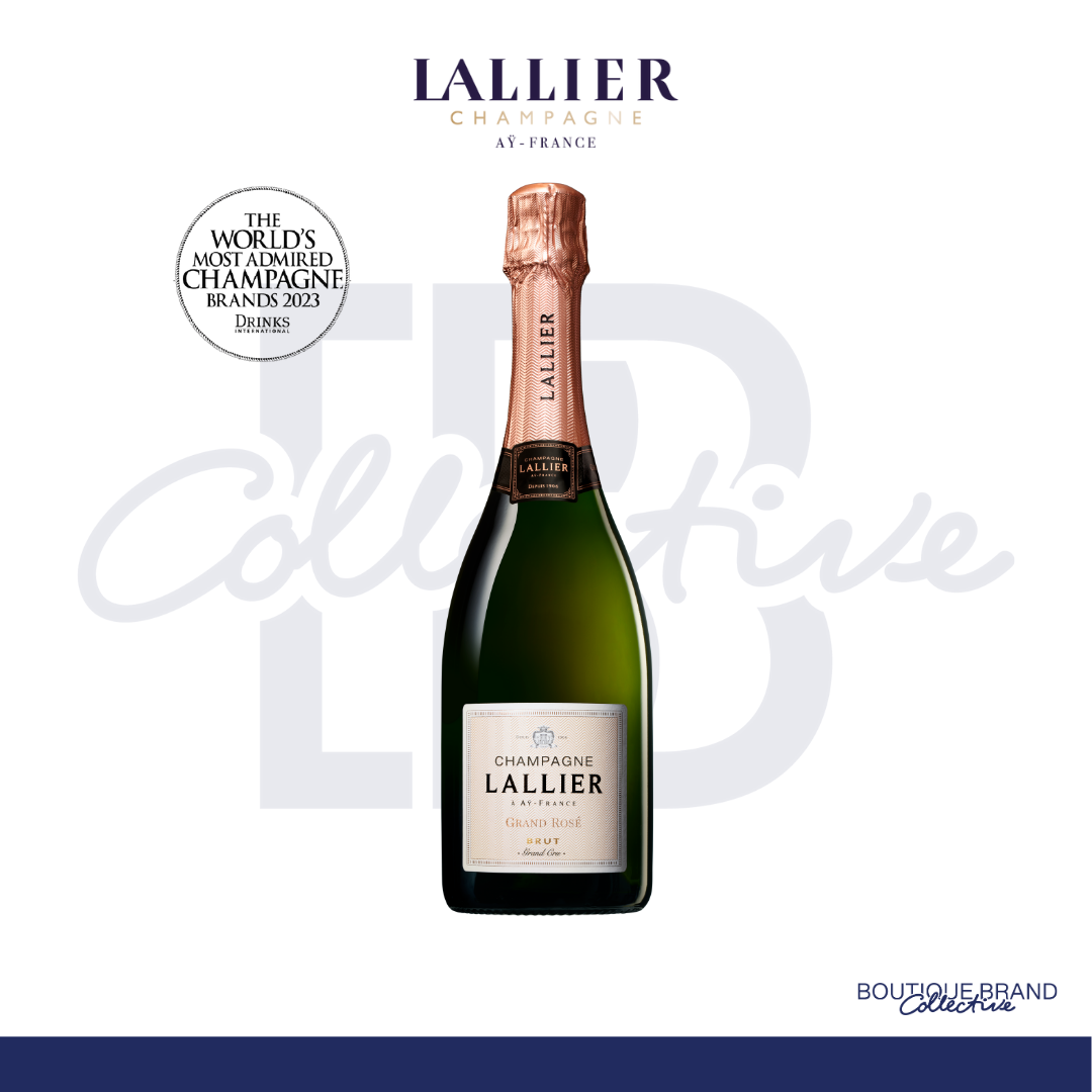 Rượu Champagne Lallier - Brut Grand Rose - Grand Cru