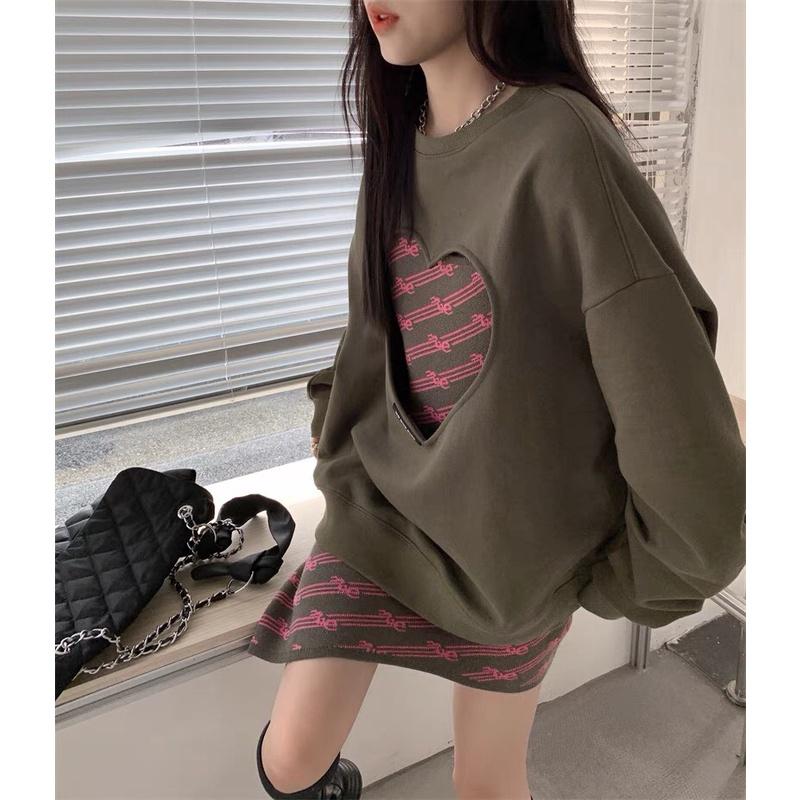 Áo nỉ TRÁI TIM rỗng hot trend