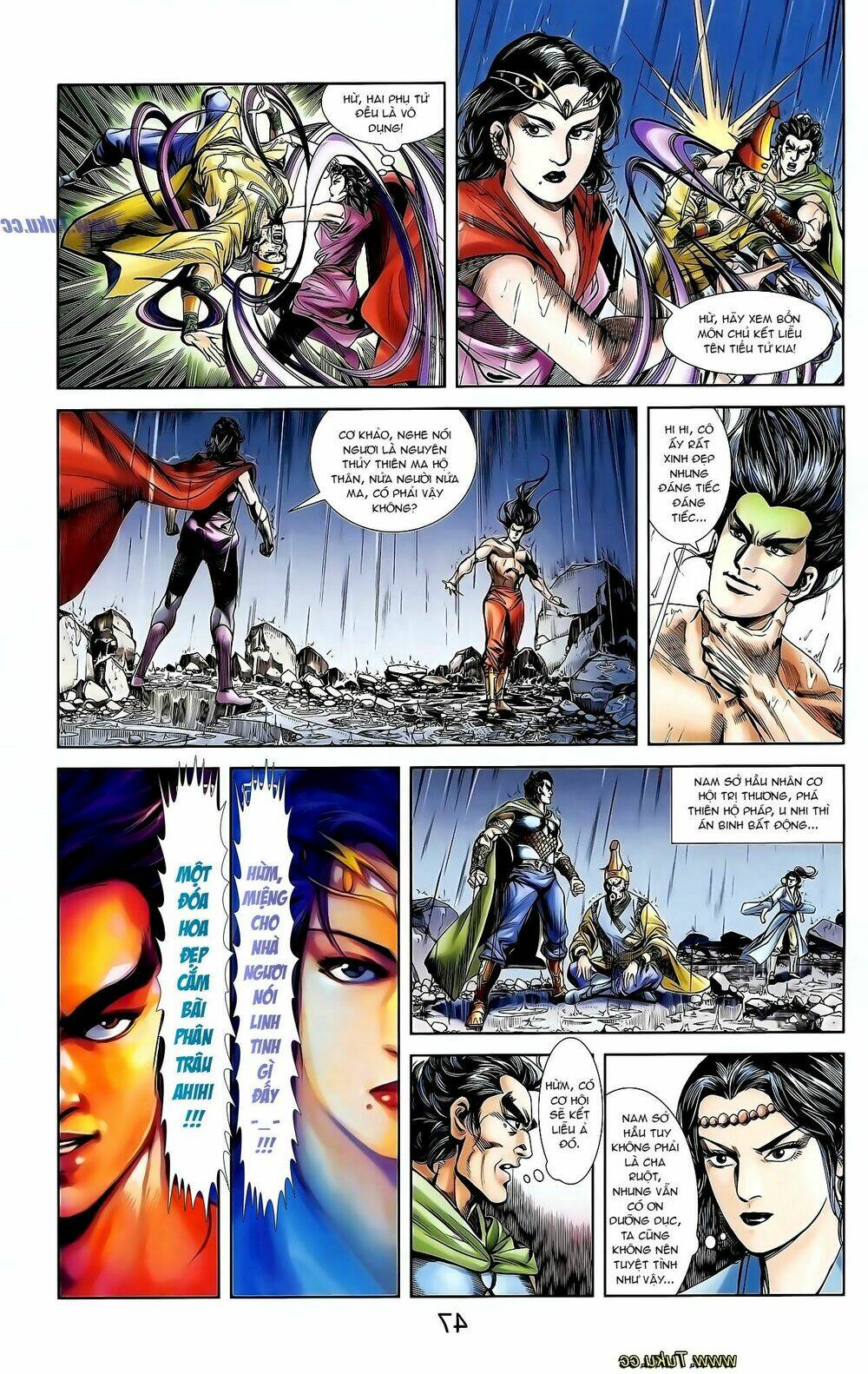 thiên tử truyền kỳ 1 - cơ phát khai chu bản chapter 130 16