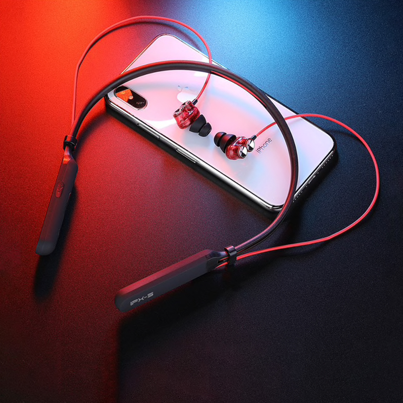 Tai nghe Bluetooth Plextone BX345 lõi kép Earbuds iOS/Android V4.1 Super Bass