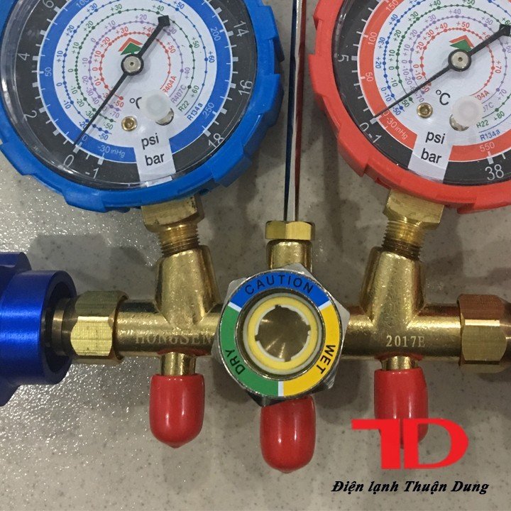 Đồng hồ đo áp suất gas máy lạnh HS-536C