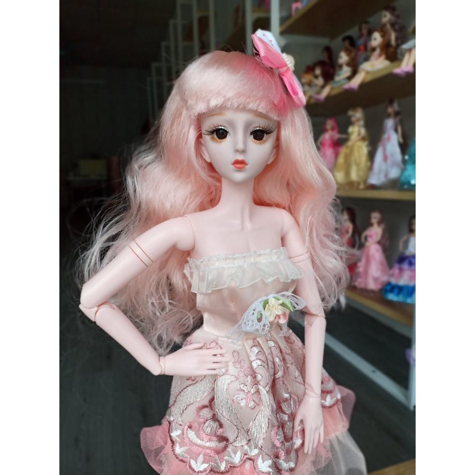 Búp Bê 60cm Mặc Váy Mô Phỏng BJD