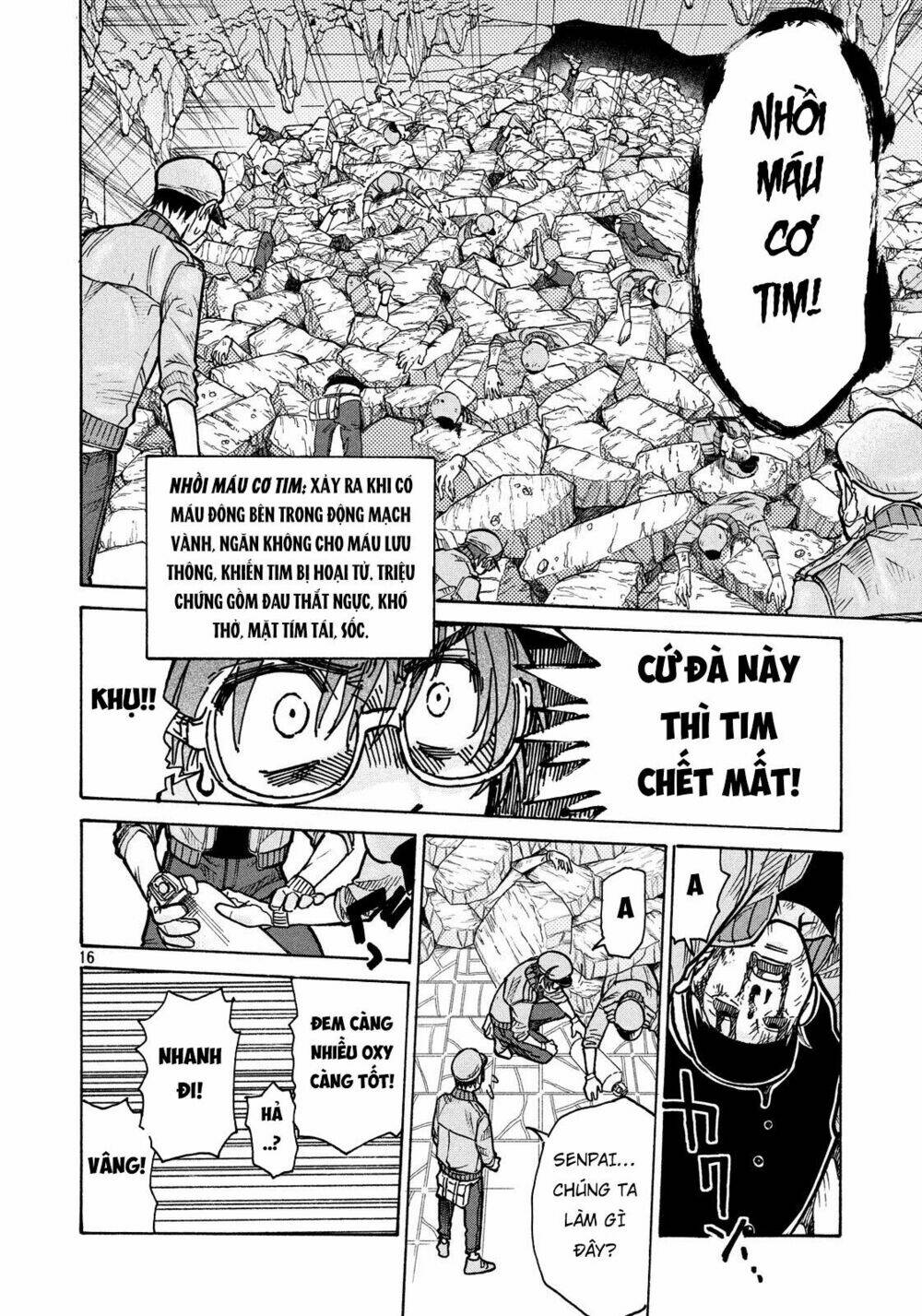 biệt đội tế bào black - hataraku saibou black chapter 9 15
