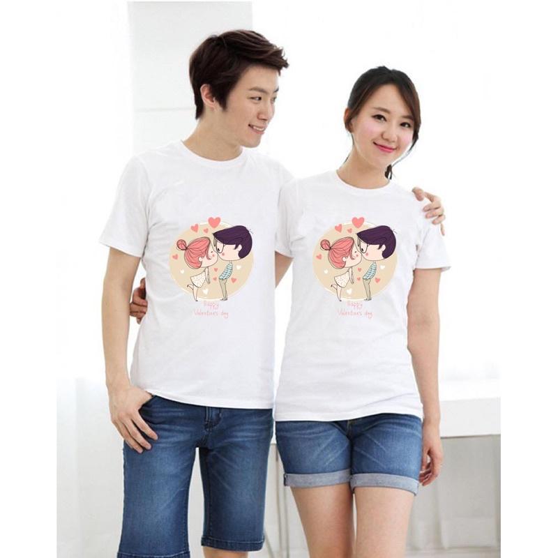 Áo cặp tình nhân áo đôi nam nữ tình yêu cute