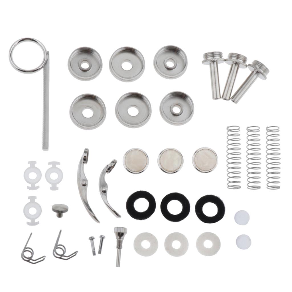 Trumpet Maintenance Parts Musical Instrument Replacement Kit Combo Set