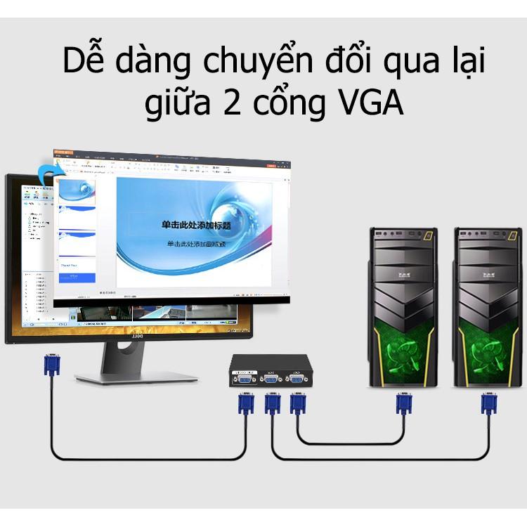 Bộ gộp VGA vào 2 ra 1 - Q210 V201 - Hồ Phạm