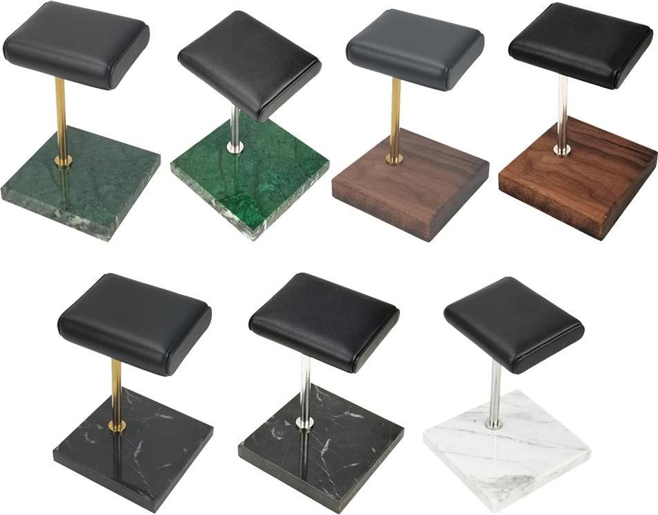 Marble & PU Watch Holder Stand For Display