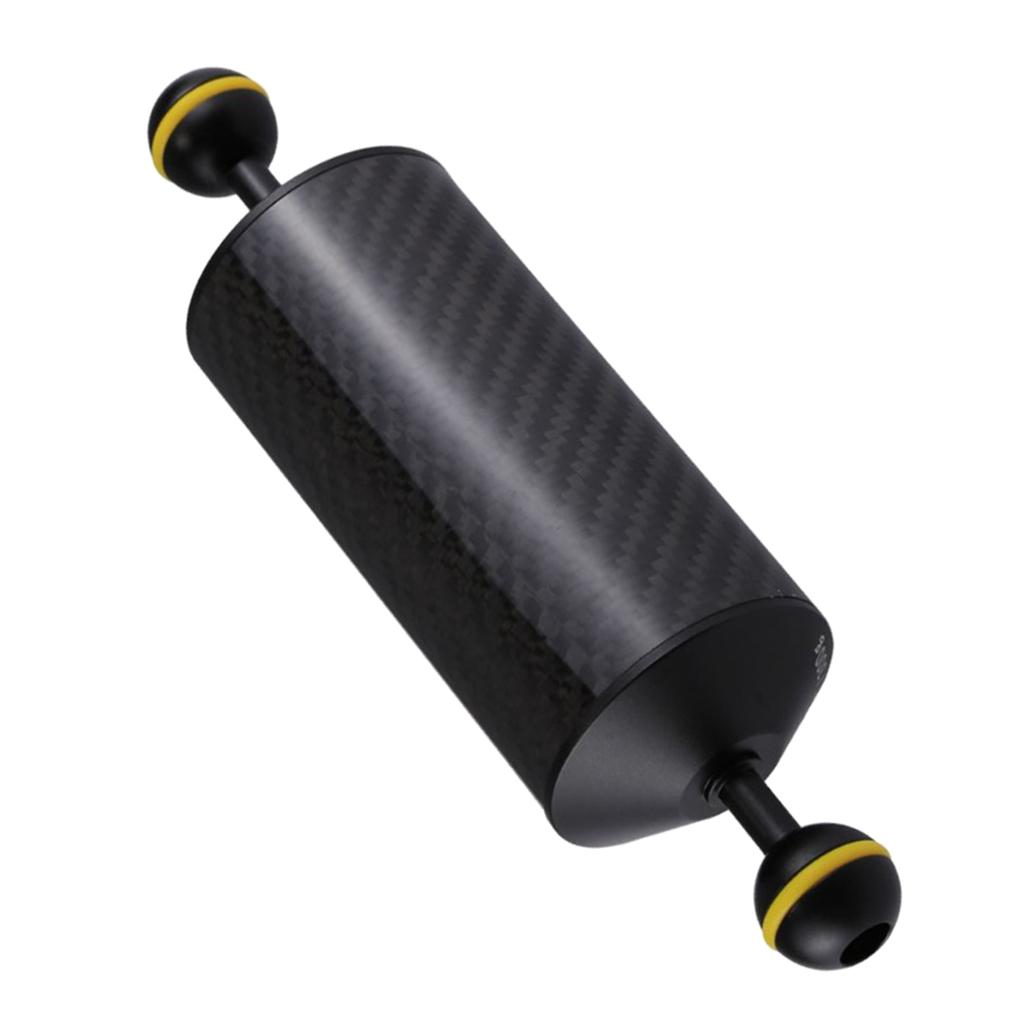 Sunnimix Sợi Carbon Bóng Kẹp Adapter Phần Chụp Ảnh Dưới Nước Đèn Cánh Tay 60 Mm