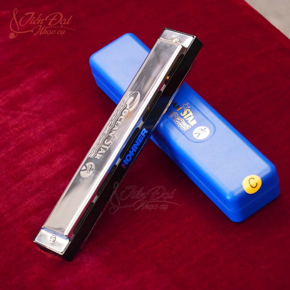 &lt;Đi Kèm Hộp Đựng Chắc Chắn&gt; Kèn Harmonica Ocean Star Tremolo 48C, Phù Hợp Với Người Mới Tập Chơi