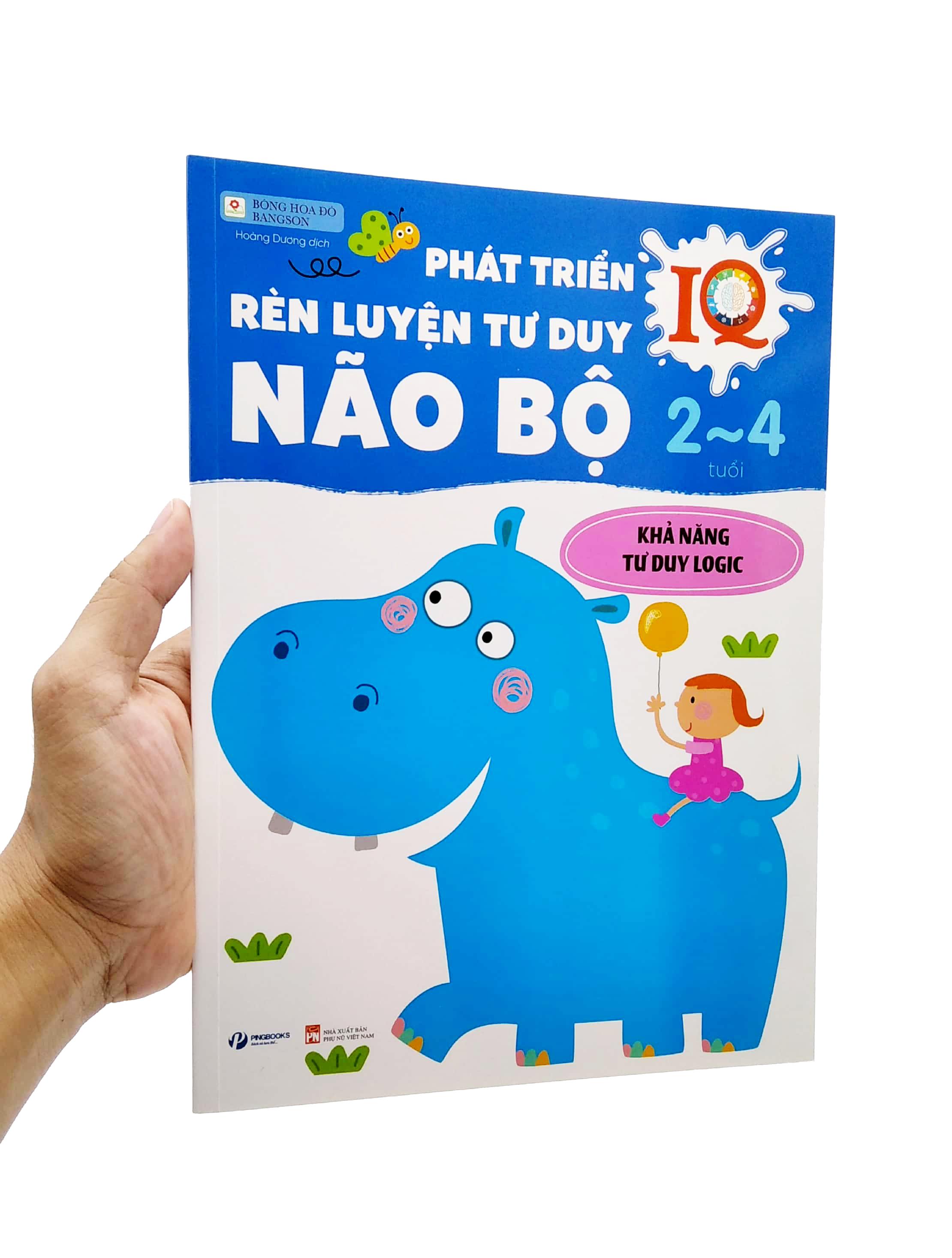 Phát Triển IQ - Rèn Luyện Tư Duy Não Bộ 2-4 Tuổi - Khả Năng Tư Duy Logic