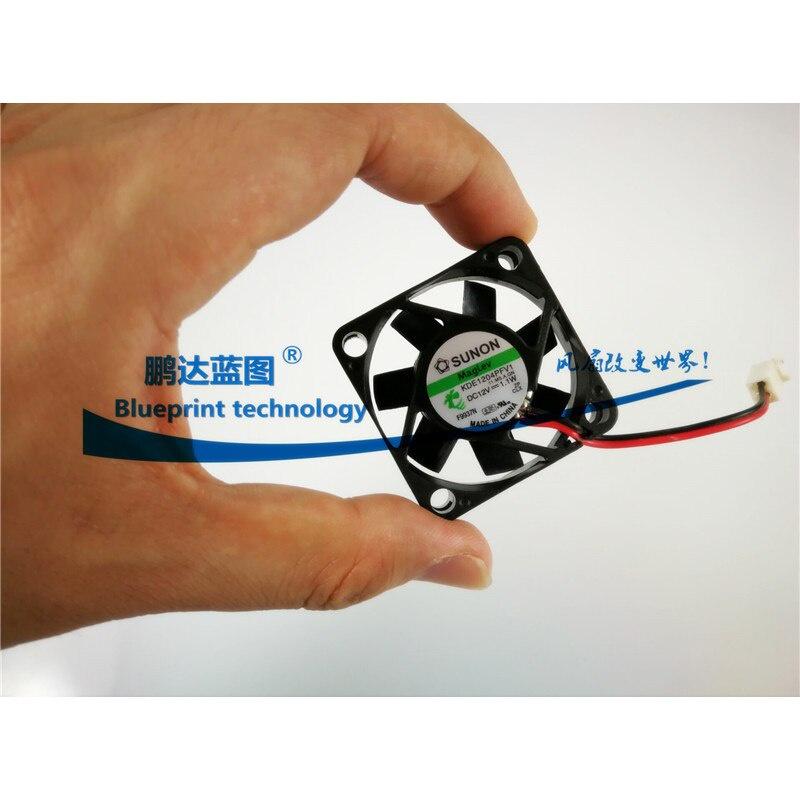 SUNON Maglev Bearing KDE1204PFV fan 40mm 4CM 40x40x10mm Cooling fan 12V 1.1W 7200rpm 2pin